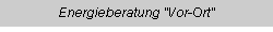 Energieberatung 